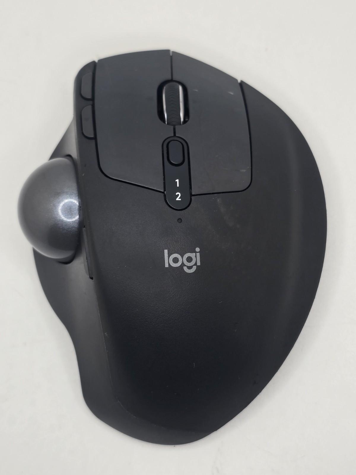 Used - NO RECEIVER/STAND - Logitech MX ERGO Wireless Trackball Mouse USB/BT