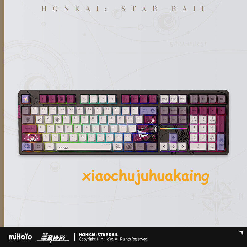 Official Honkai Star Rail Kafka Mechanical Keyboard RGB Backlit Keyboards 