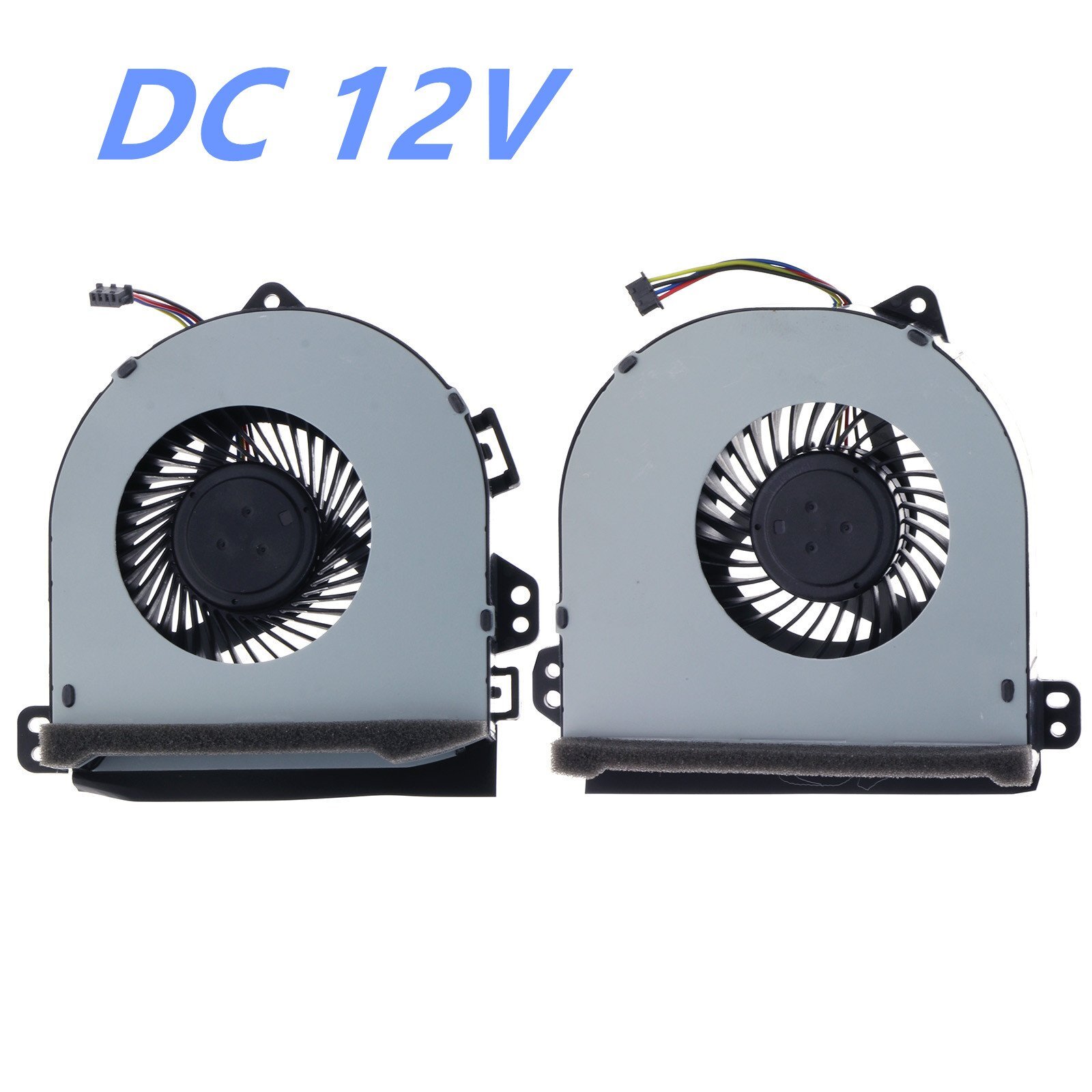 NEW CPU+GPU Cooling Fan DC 12V For Asus ROG G701VI G701VIK 13NB0E60P04011 13NB0E