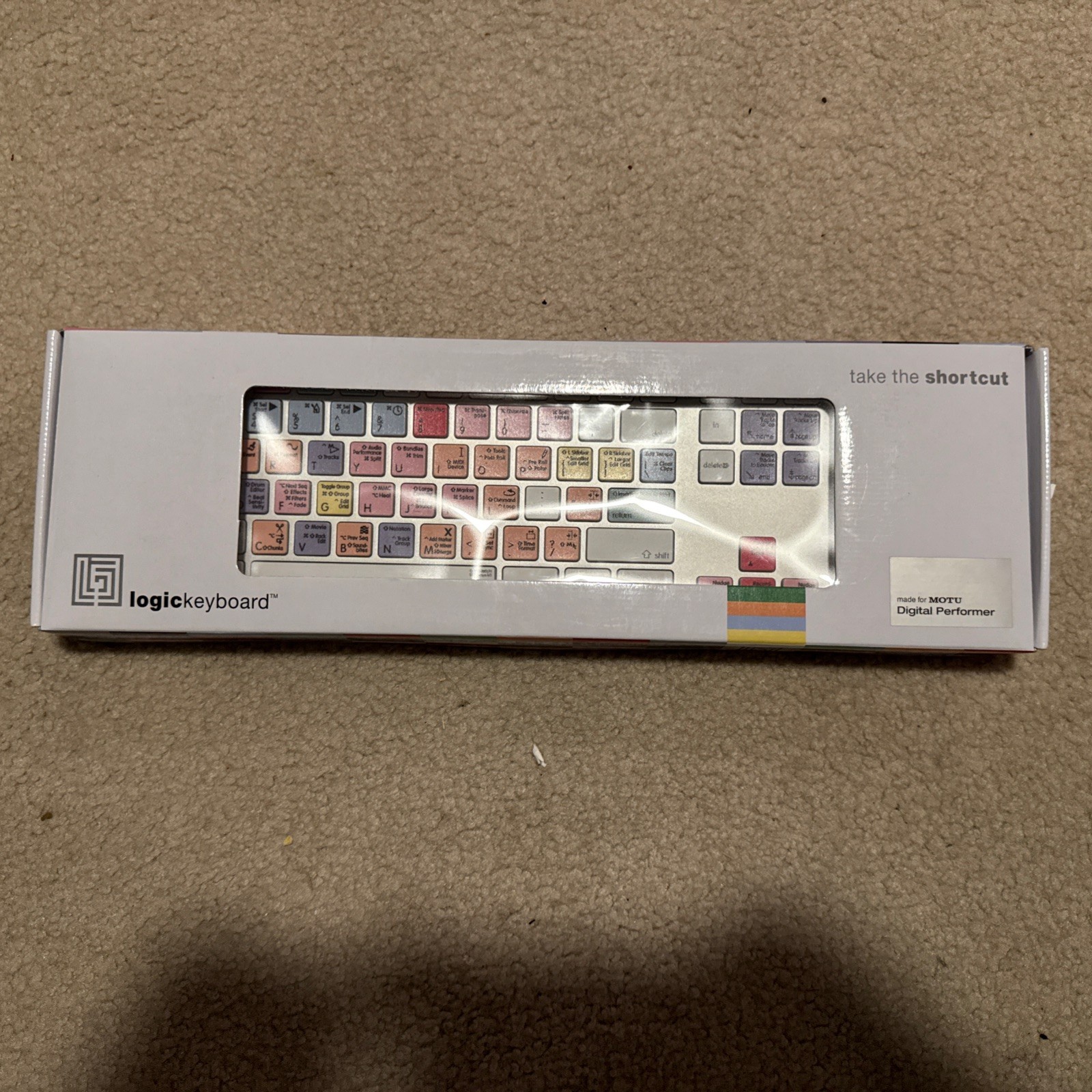 Logickeyboard Digital Performer - LKBU US Keyboard For Apple Mac