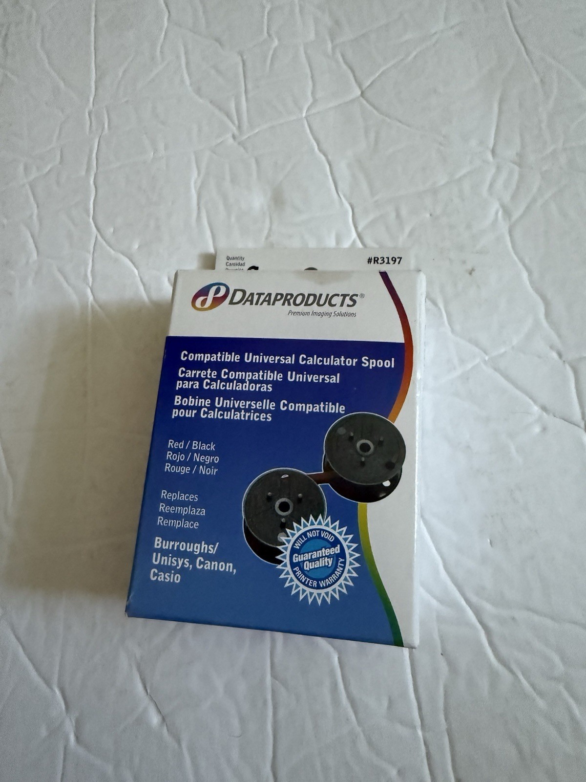 Dataproducts R3027-2 Calculator Spool, Red/Black, 2/Pack (DPSR30272) Sealed New