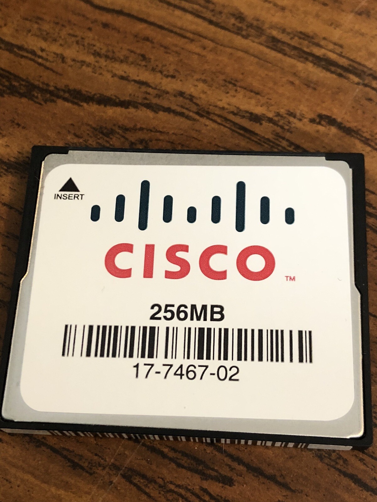 Cisco 256MB Compact Flash Memory Card  17-7467-02