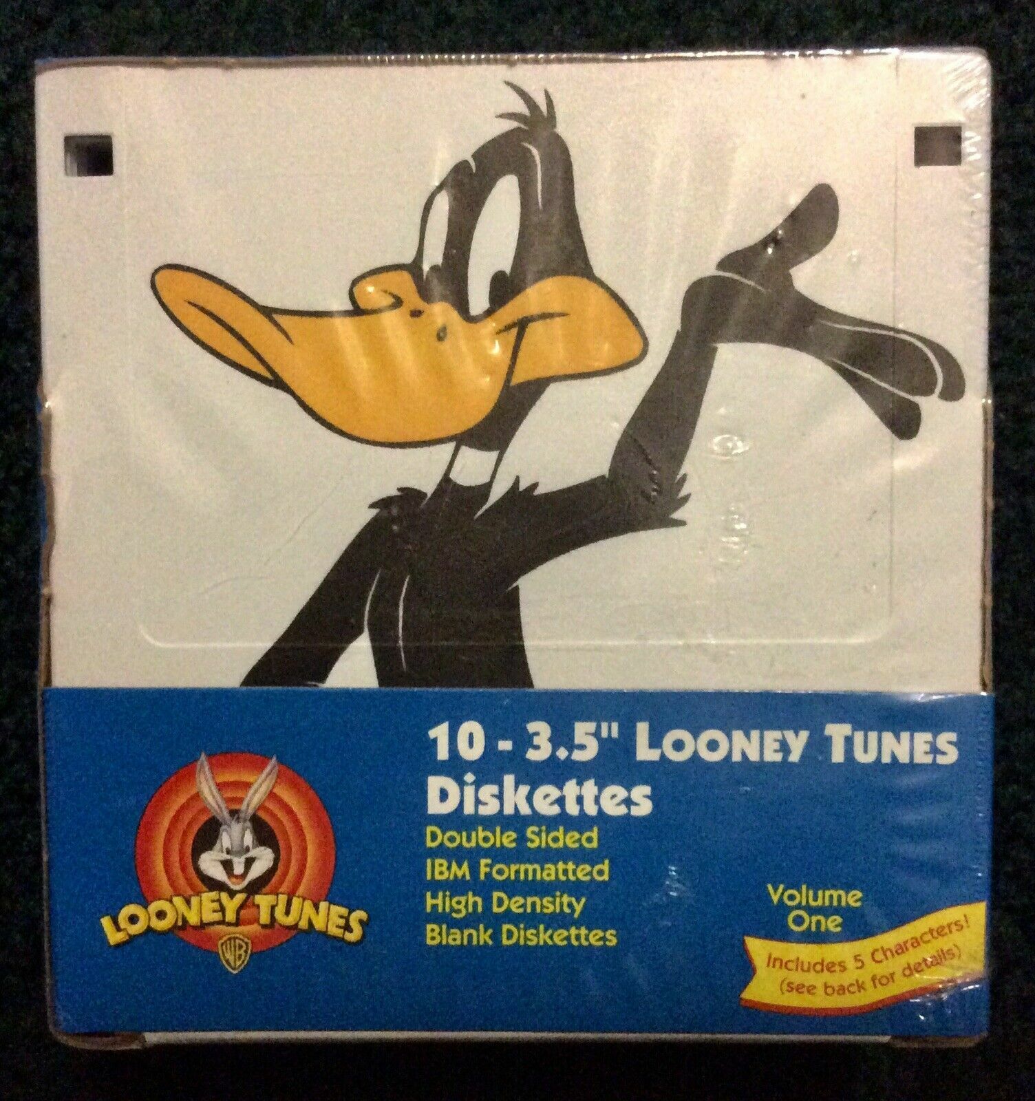 3.5" Floppy Disks Diskettes 10 Pack IBM Formatted 1.44MB 2HD New Sealed Fellows