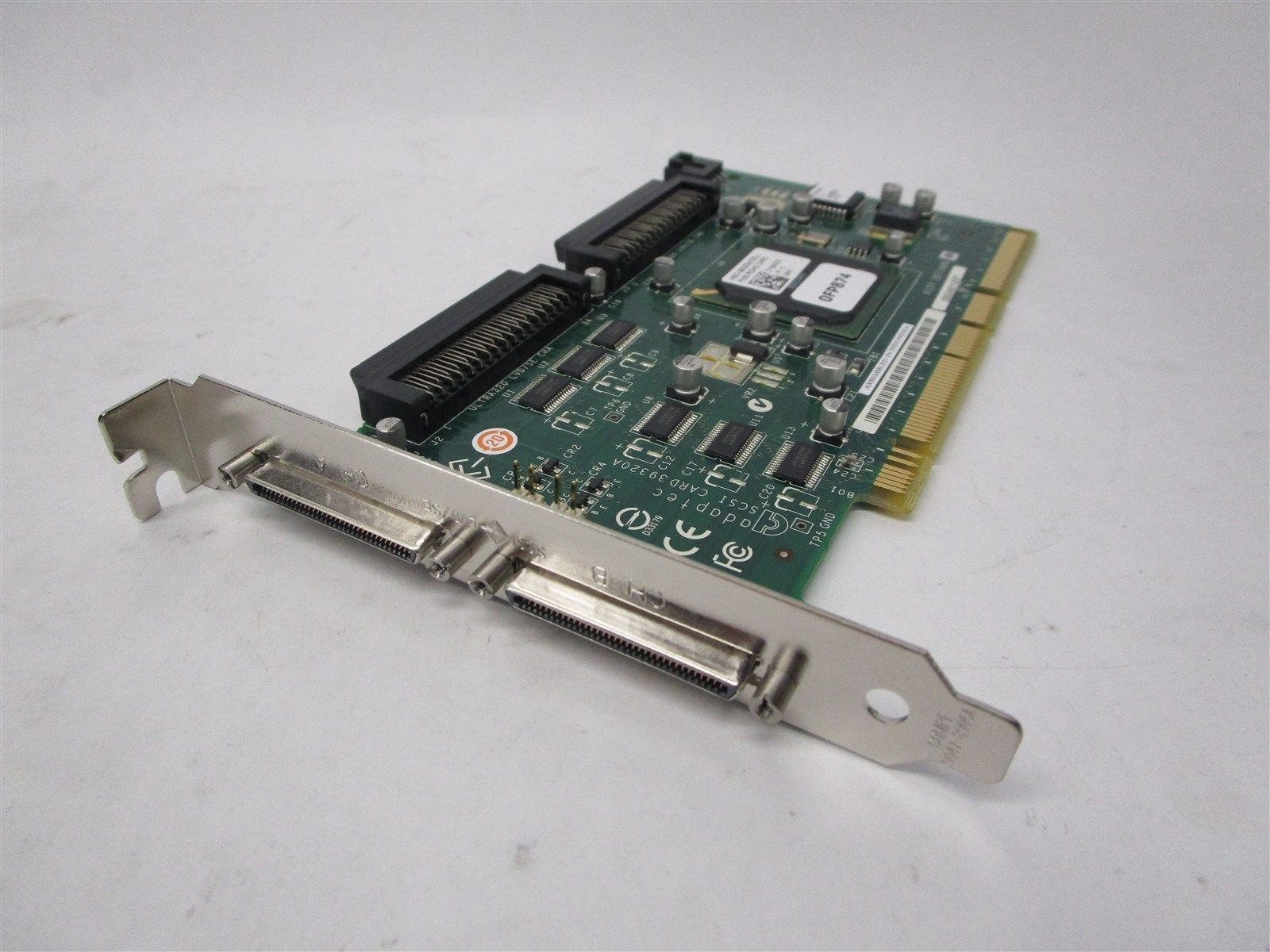Dell FP874 Adaptec 39320A 0FP874 Ultra 320 PCI-X SCSI Tested Good