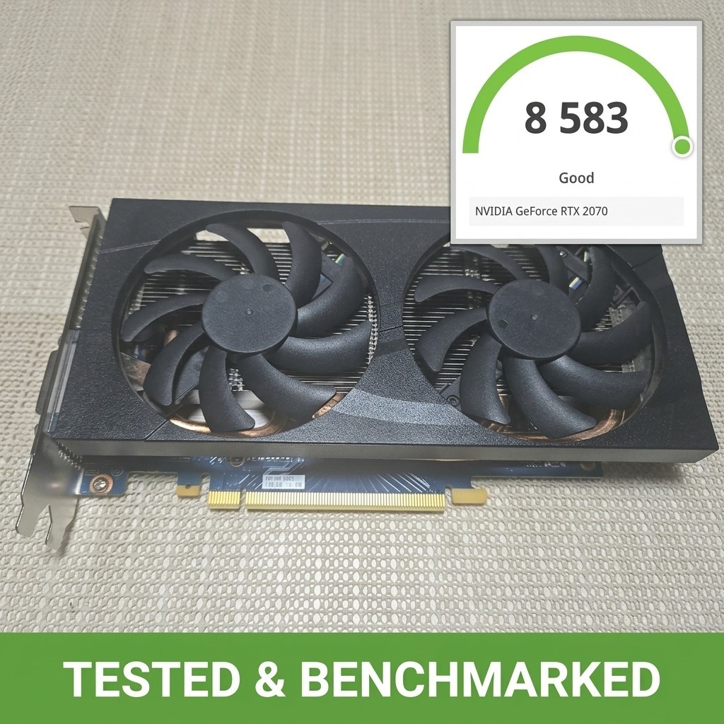 NVIDIA GeForce RTX 2070 8GB GDDR6 Graphics Card GPU - TESTED / BENCHMARKED