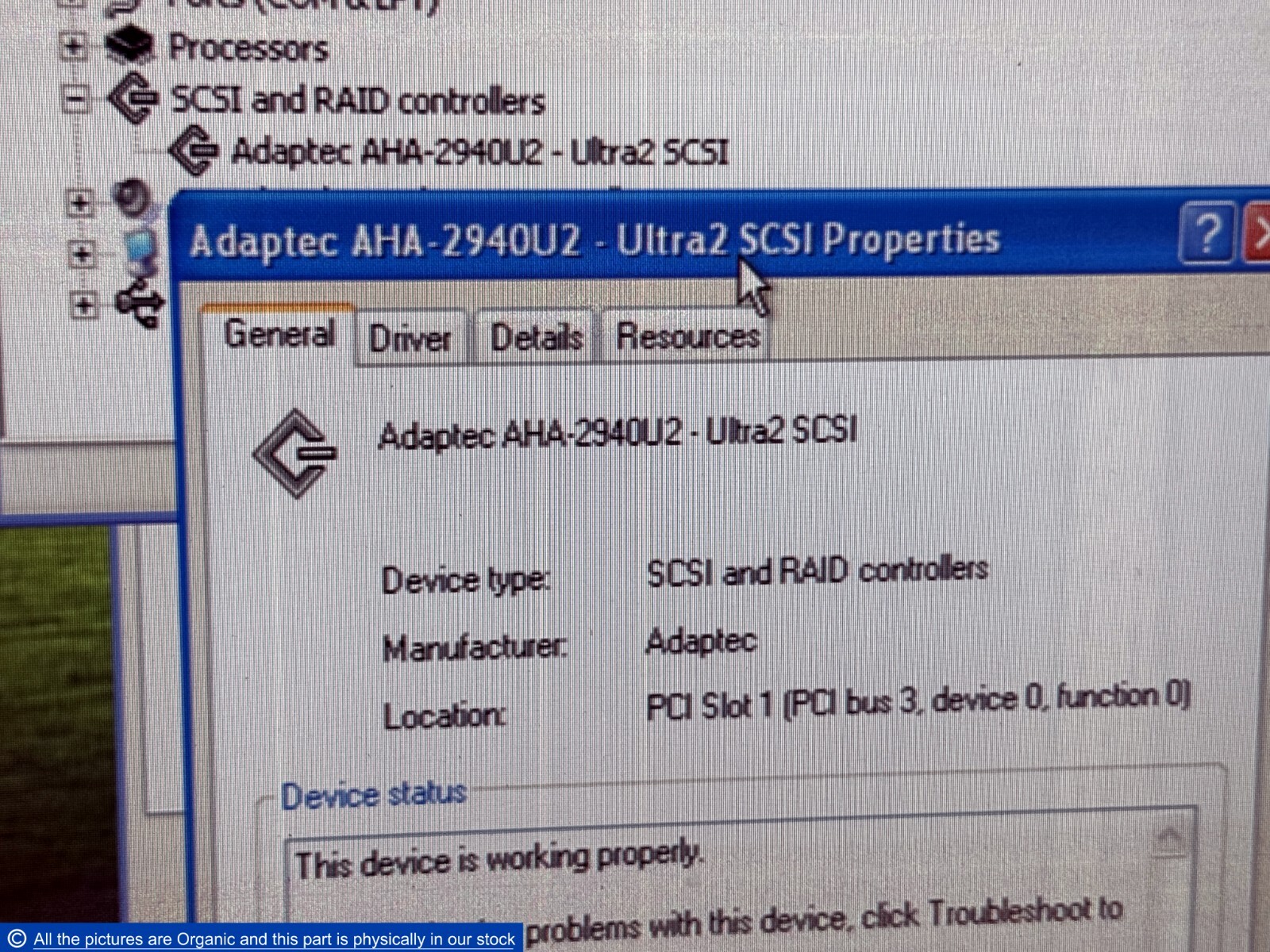 Adaptec AHA-2940U2 OEM PCI Ultra2 SCSI & Raid Controller 1728806-00 330522-001