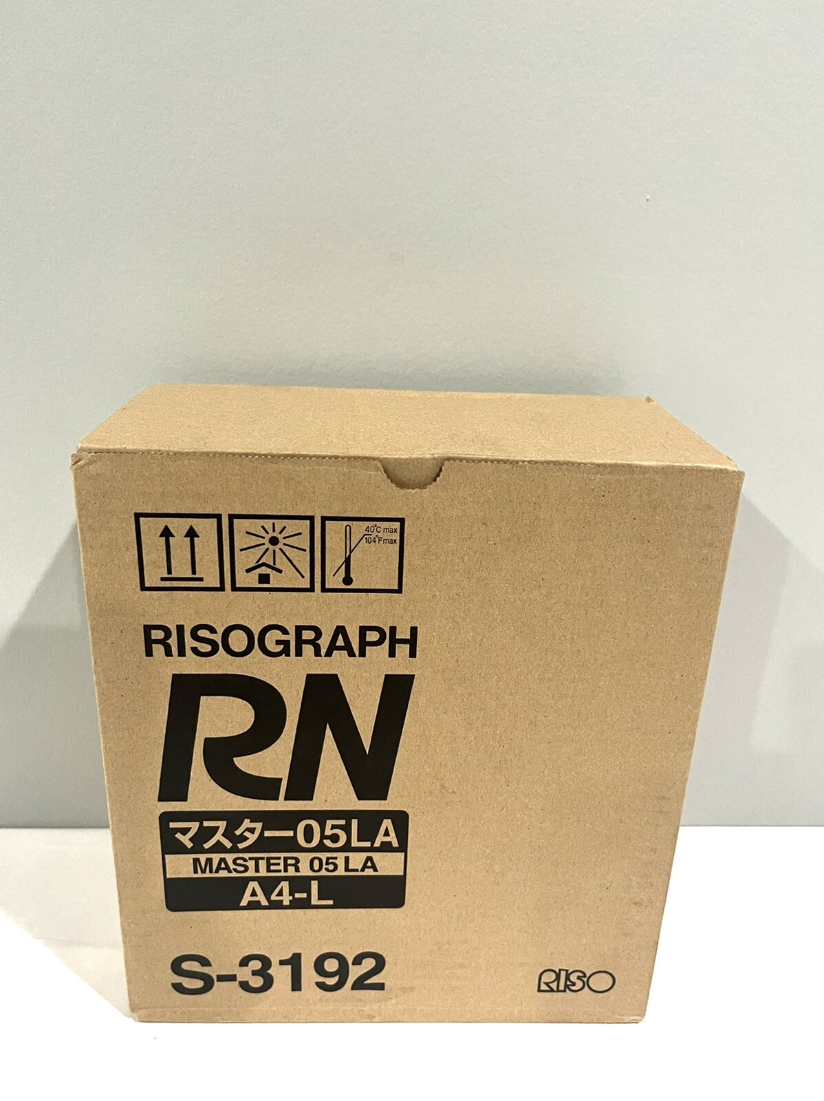 Risograph RN S-3192 A4-L Paper Master Rolls 05LA For  RN 2000, RN 2030, RN 2130