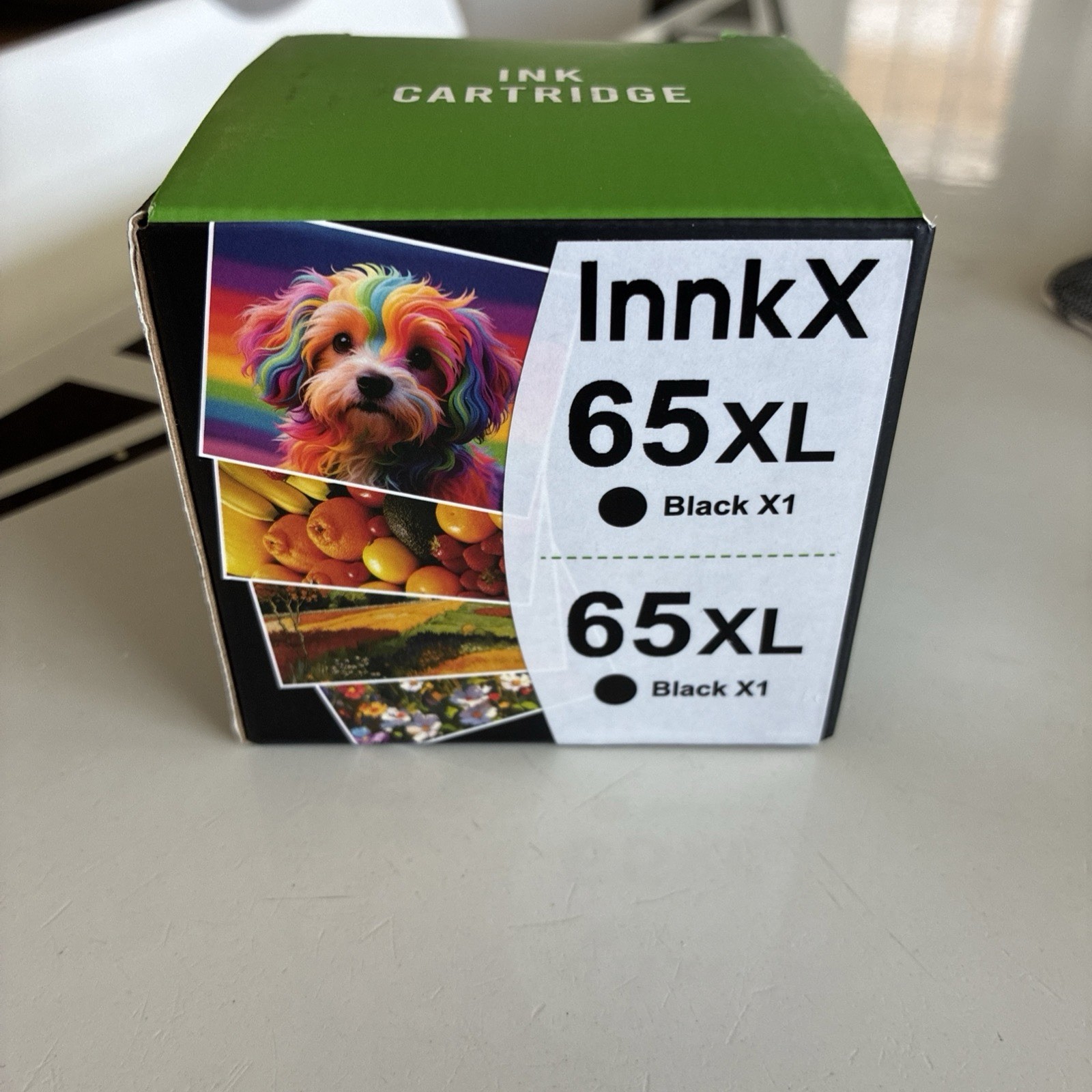 Two Generic 65XL Black Ink Cartridge FOR HP Deskjet 3720 3722 3730 3752 3755