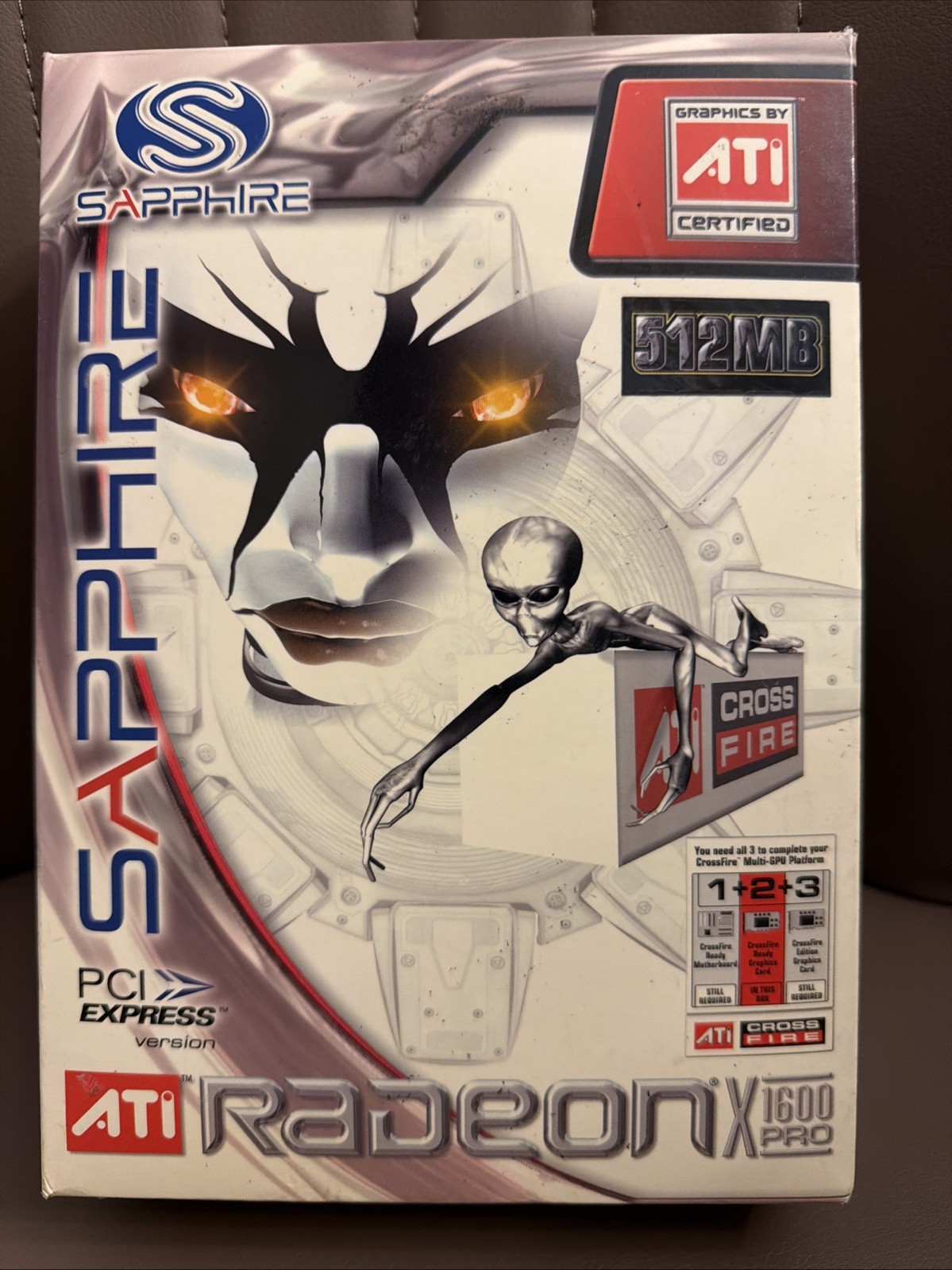 Sapphire ATI Radon x 1600 Pro 512MB PCI Express Version 3.0 Graphics Card