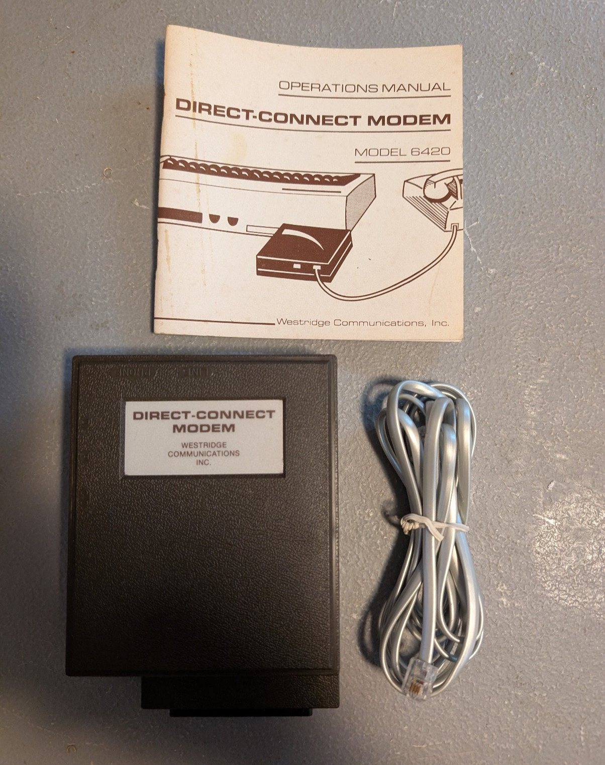 Commodore 64 - Direct Connect Modem