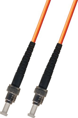 1M Multimode Simplex Fiber Optic Cable 50/125 ST Patch Cable Patch Cord Network