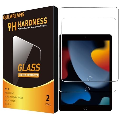 2 Pack Screen Protector for Ipad 9Th 8Th 7Th Generation (10.2 Inch, 2021/2020/20