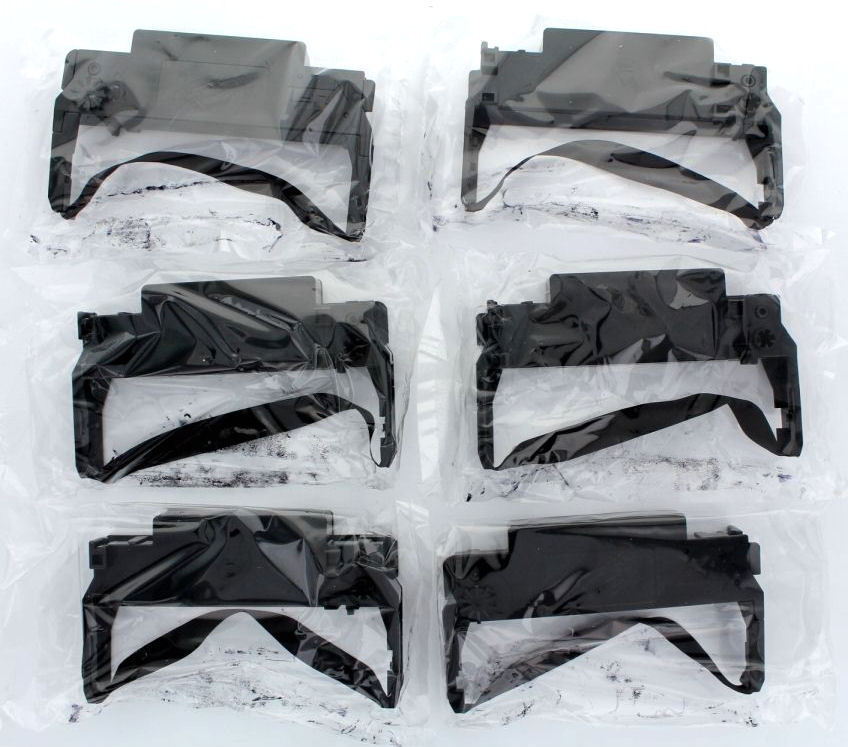 120 BLACK & RED Compatible Ribbons for Epson ERC 30 34 38 NCR 7455 POS Printer  