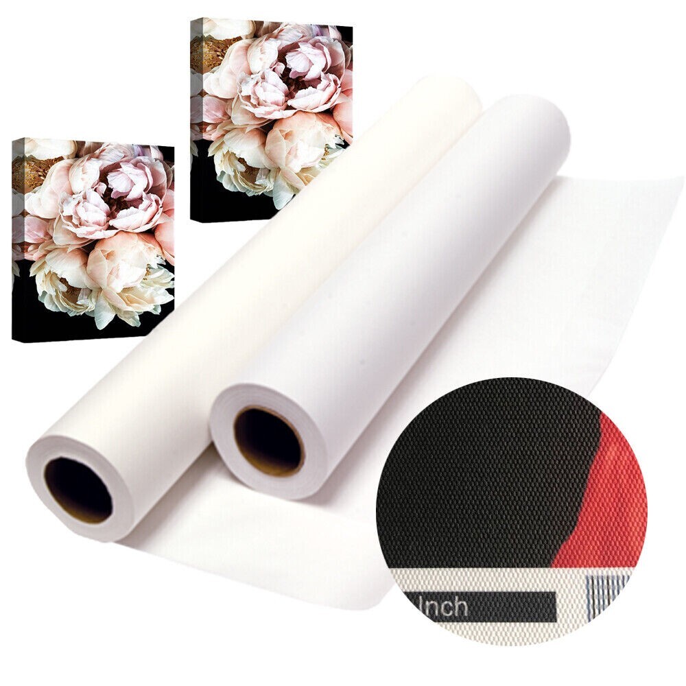 60" x 40ft  Premium matte polyester canvas for extensive format inkjet printing