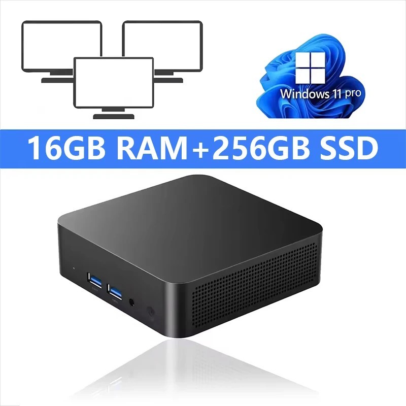 Mini PC Windows 11 Pro Intel Core i9 16GB RAM 1TB SSD WiFi 6 4K