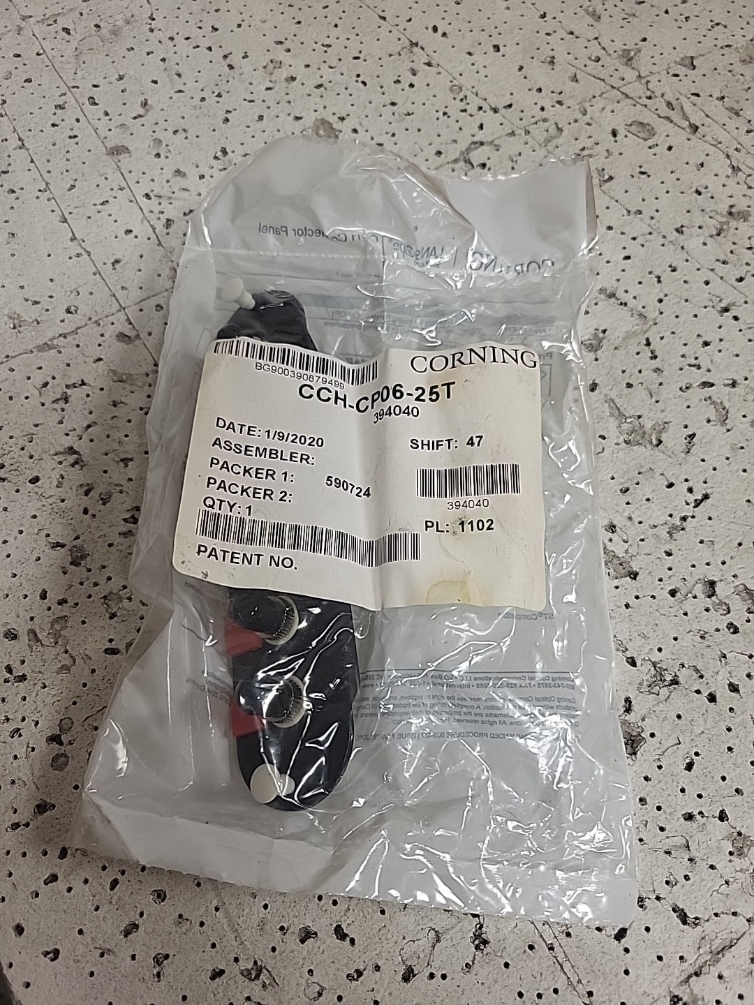 Corning Lanscape CCH-CP06-25T Simplex 6 Fiber Closet Connector Housing