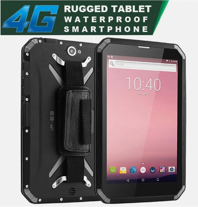 8-inch 4G LTE Rugged Android Smartphones,Phones,Tablets,Mobile NFC Waterproof