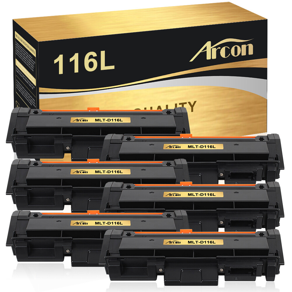 6PK MLT-D116L Toner Fits for Samsung Xpress SL-M2836 SL-M2875FW M2875FD M2876FH