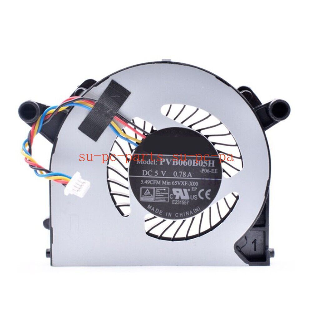Laptop CPU Fan For Foxconn PVB060B05H PVB060B05H-P06-EE DC5V 0.78A 065VXF 65VXF