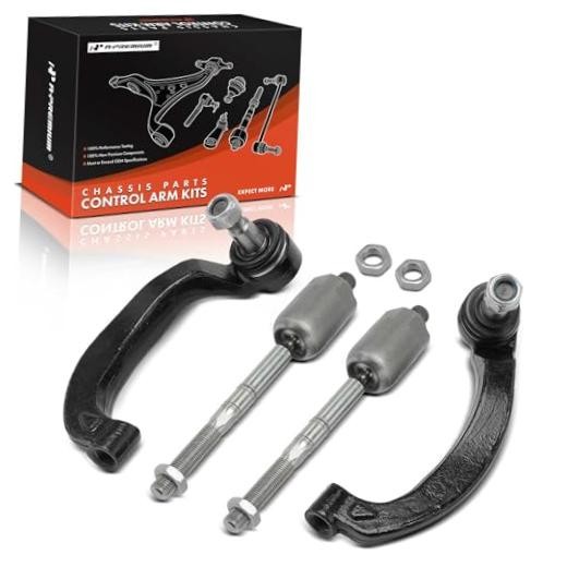Front Inner & Outer Tie Rod End Kit | Compatible with Mercedes-Benz E300 2008
