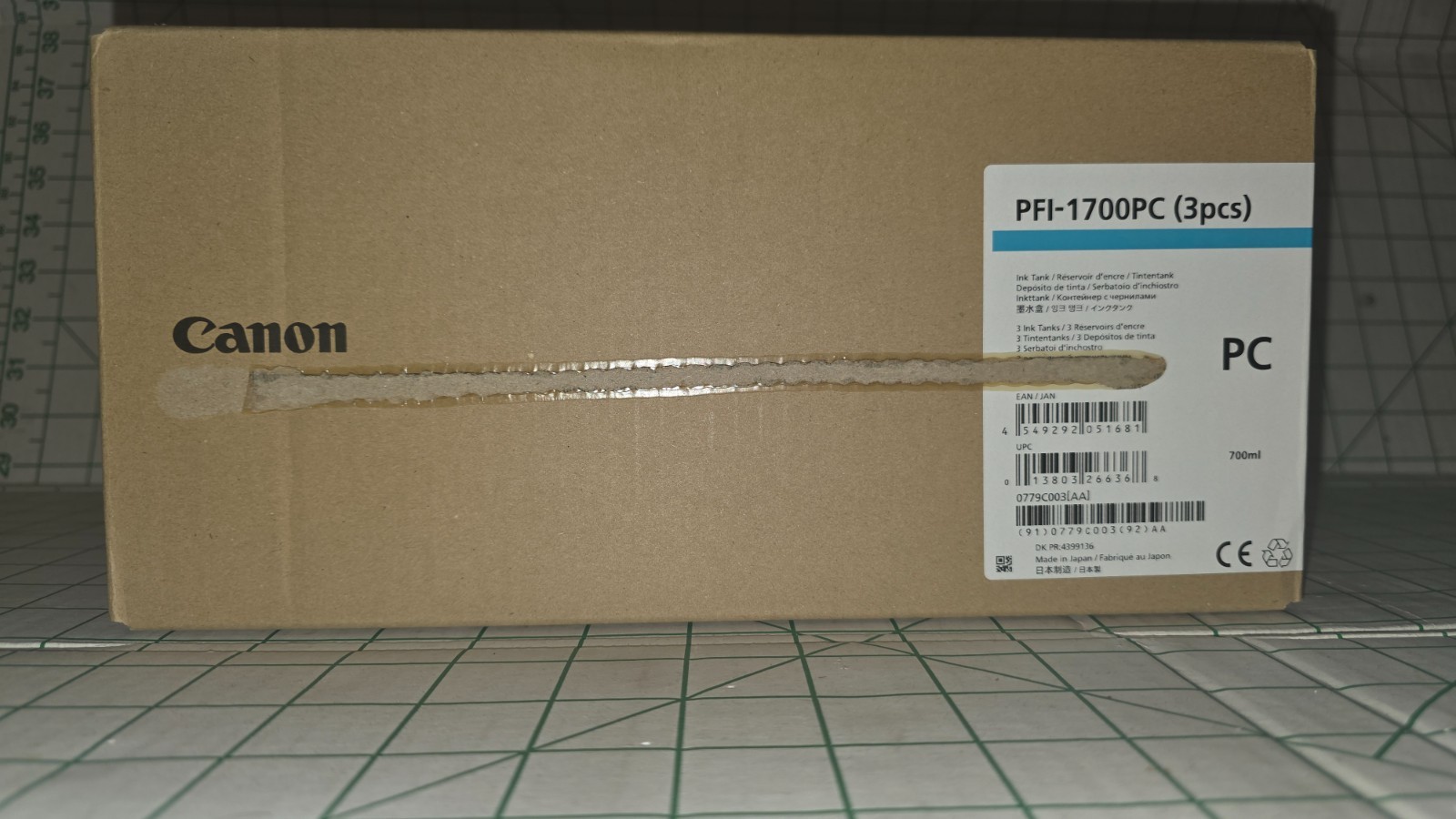 Canon 0776C001AA Photo Cyan Ink Cartridge