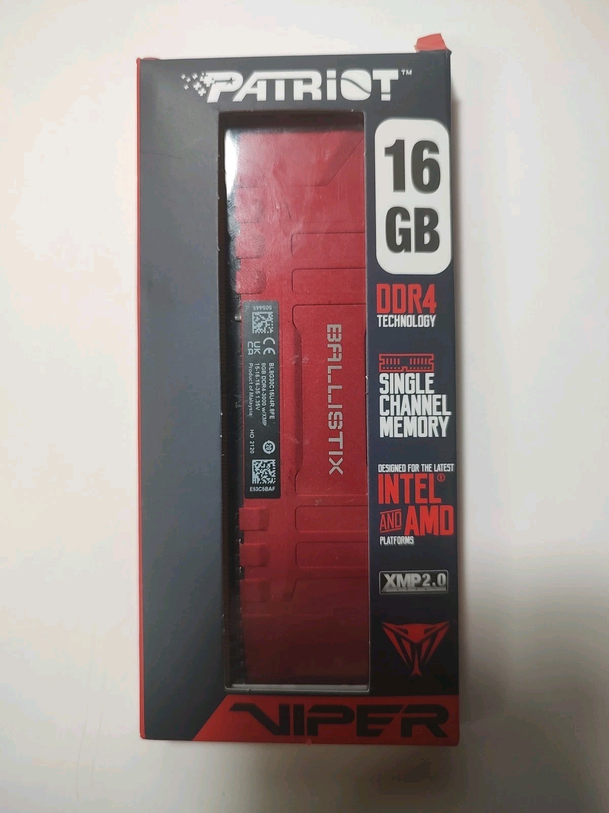 Patriot Viper Steel Memory Module PVS416G320C6  (RAM)