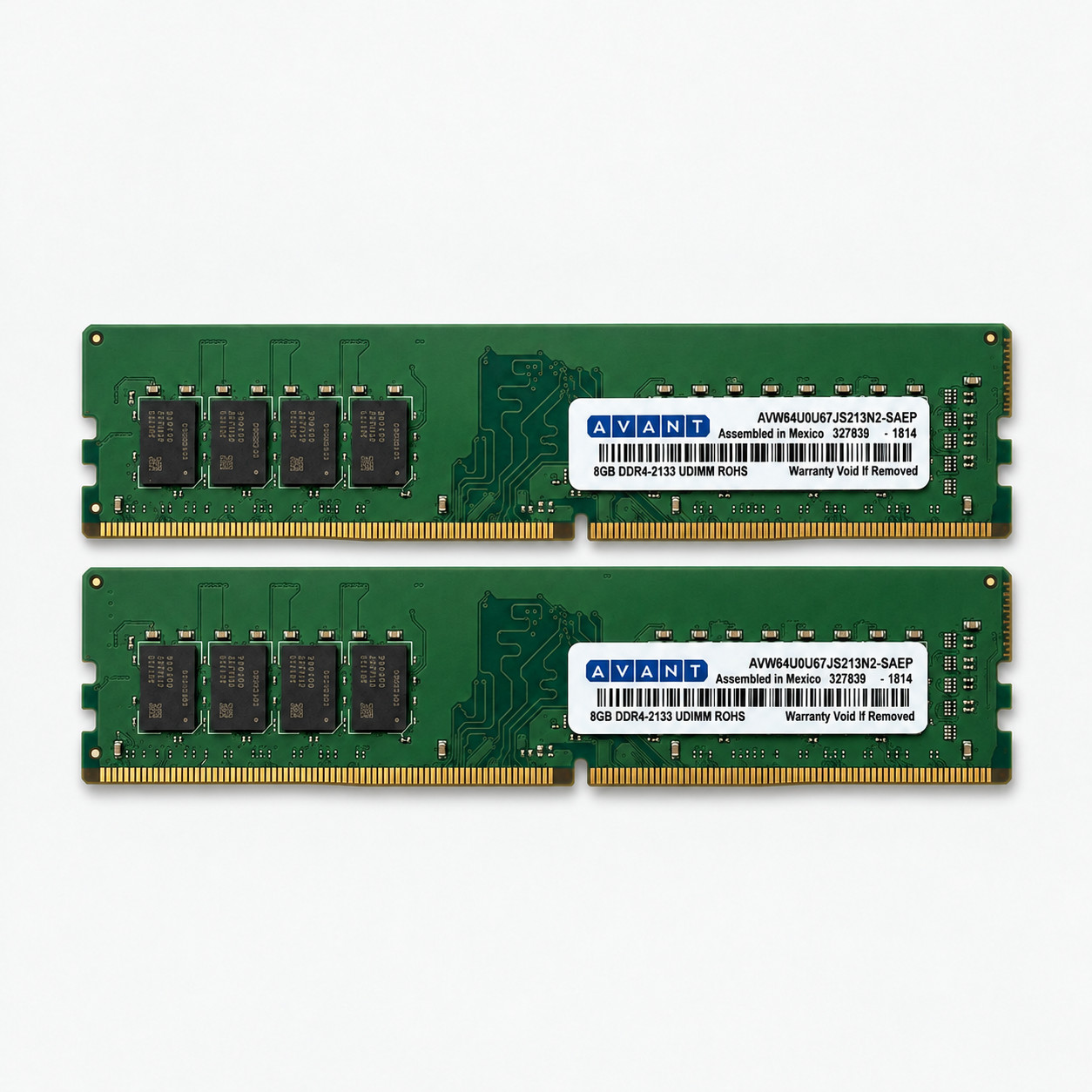 Avant 8GB DDR4 2133 PC4-17000 Desktop RAM UDIMM AVW641GU67JS213N2 Tested