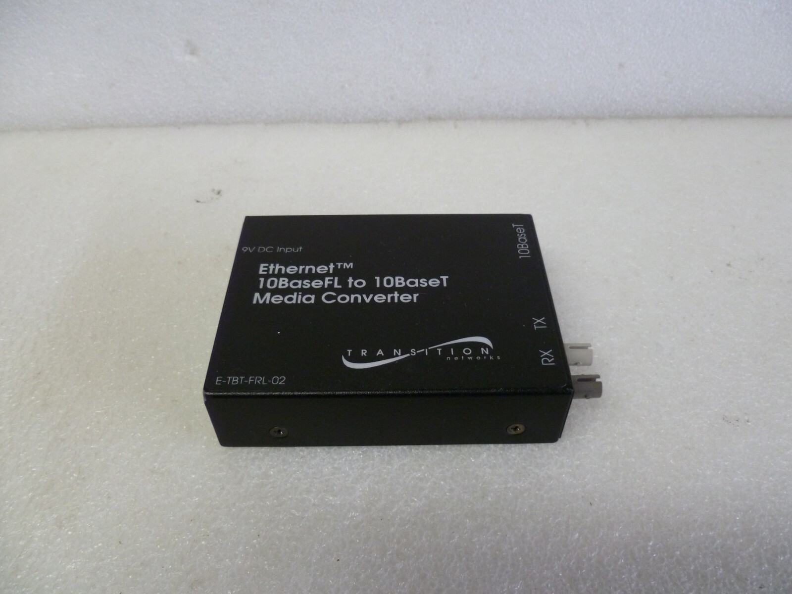 TRANSITION NETWORKS E-TBT-FRL-02 MEDIA CONVERTER