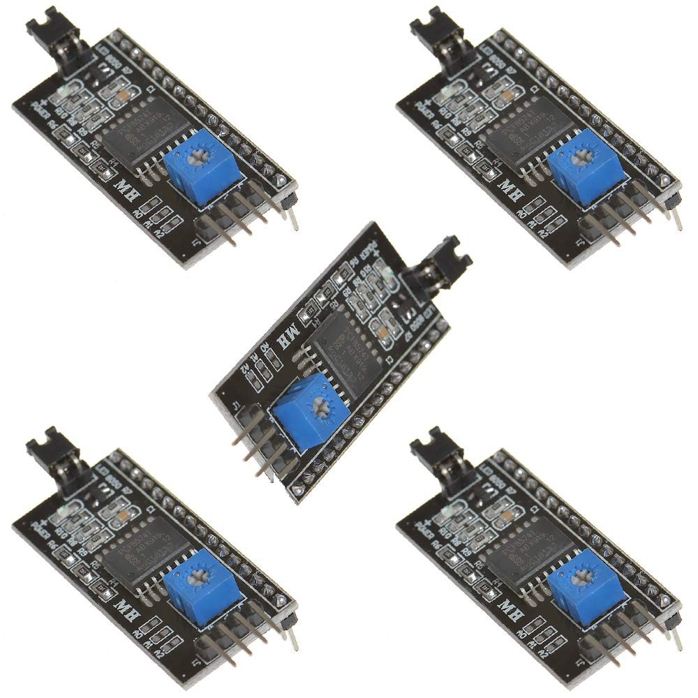 5PCS IIC I2C Serial Interface Board LCD1602 LCD Display Adapter
