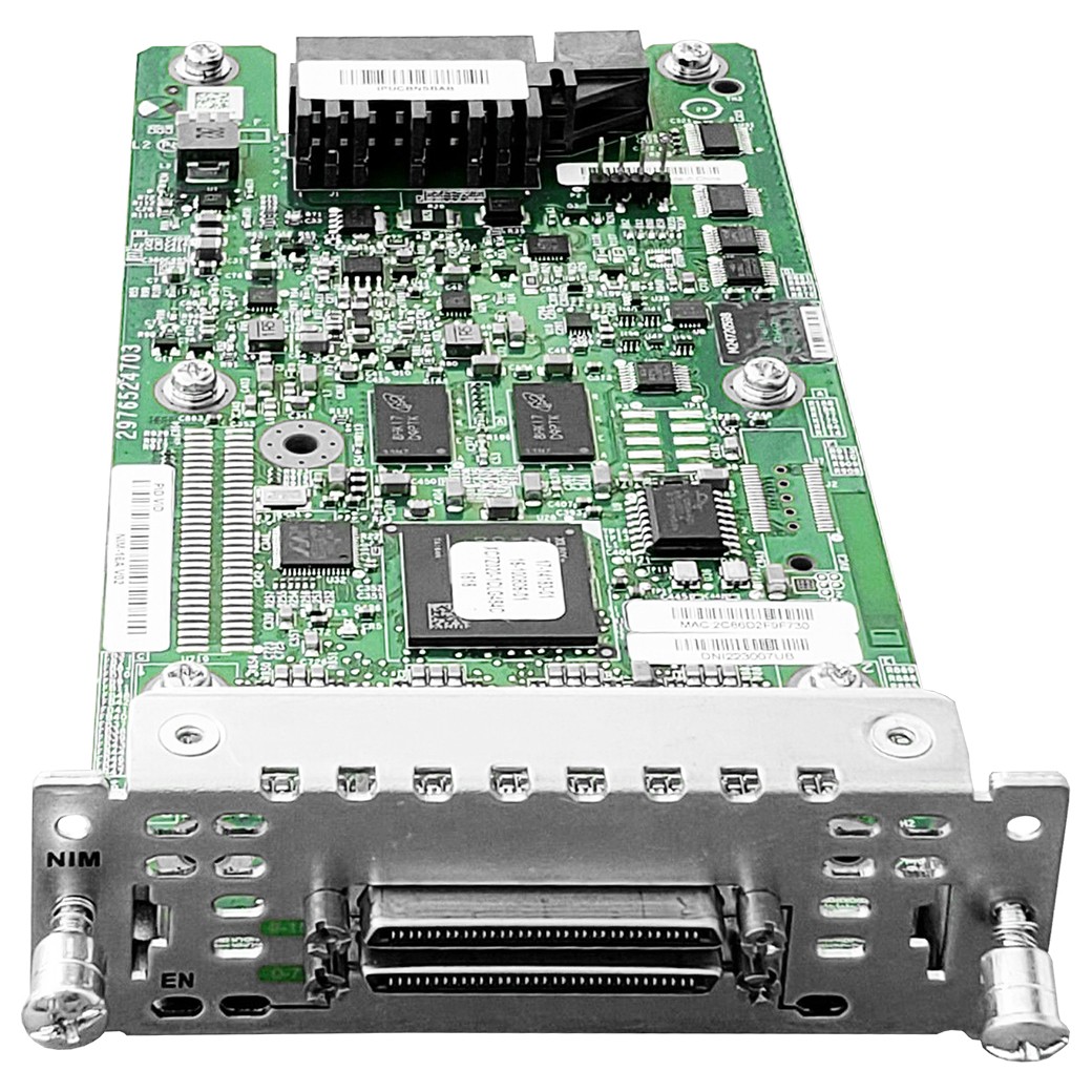 Cisco NIM-16A 16-Port Async Serial NIM, 1 Year Warranty