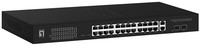 LevelOne GEP-2841 28-Port Smart Gigabit PoE Switch Hub / Switch GEP-2841