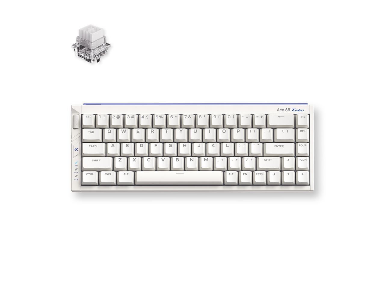 MCHOSE Ace68 Turbo 65% Aluminum Hall Effect Magnetic Switch Keyboard, 16K