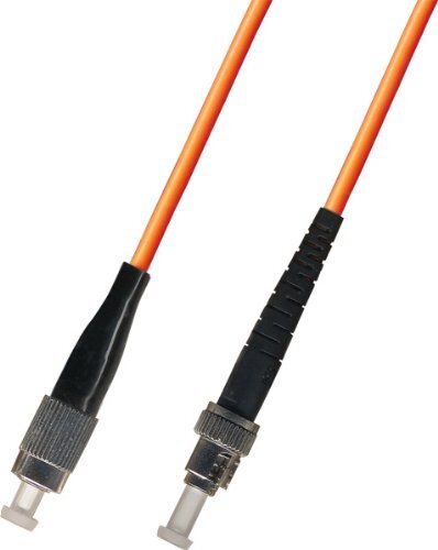 1M Multimode Simplex Fiber Optic Cable 62.5/125 FC ST Patch Cable Patch Cord