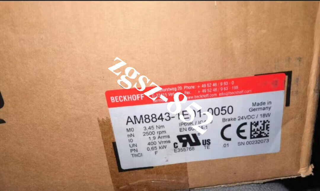 BECKHOFF AM8843-1E01-0050 Servo Driver Brand New Fast Shipping FedEx or DHL