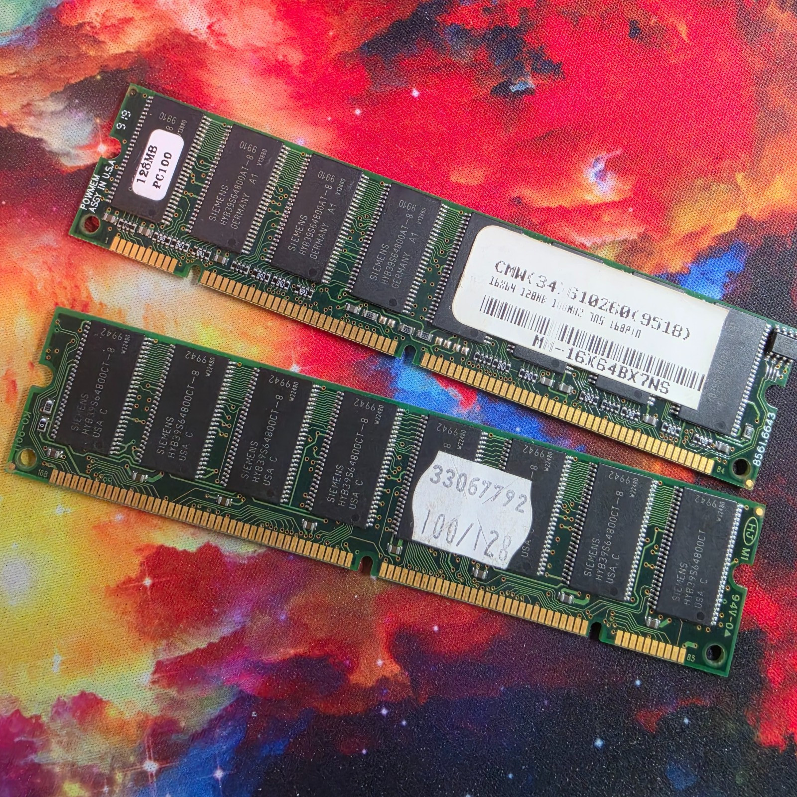 KIT Generic RAM 256MB Total SDR DIMM MM-16x64BX7NS (128-1, 128-2)