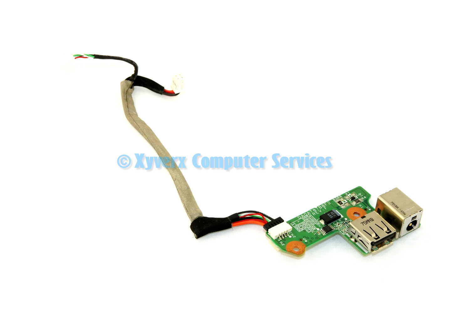 431445-001 DA0AT8TB8F2 HP USB POWER CONNECTOR BOARD DV6000 (A)(CC415-CB45-49)