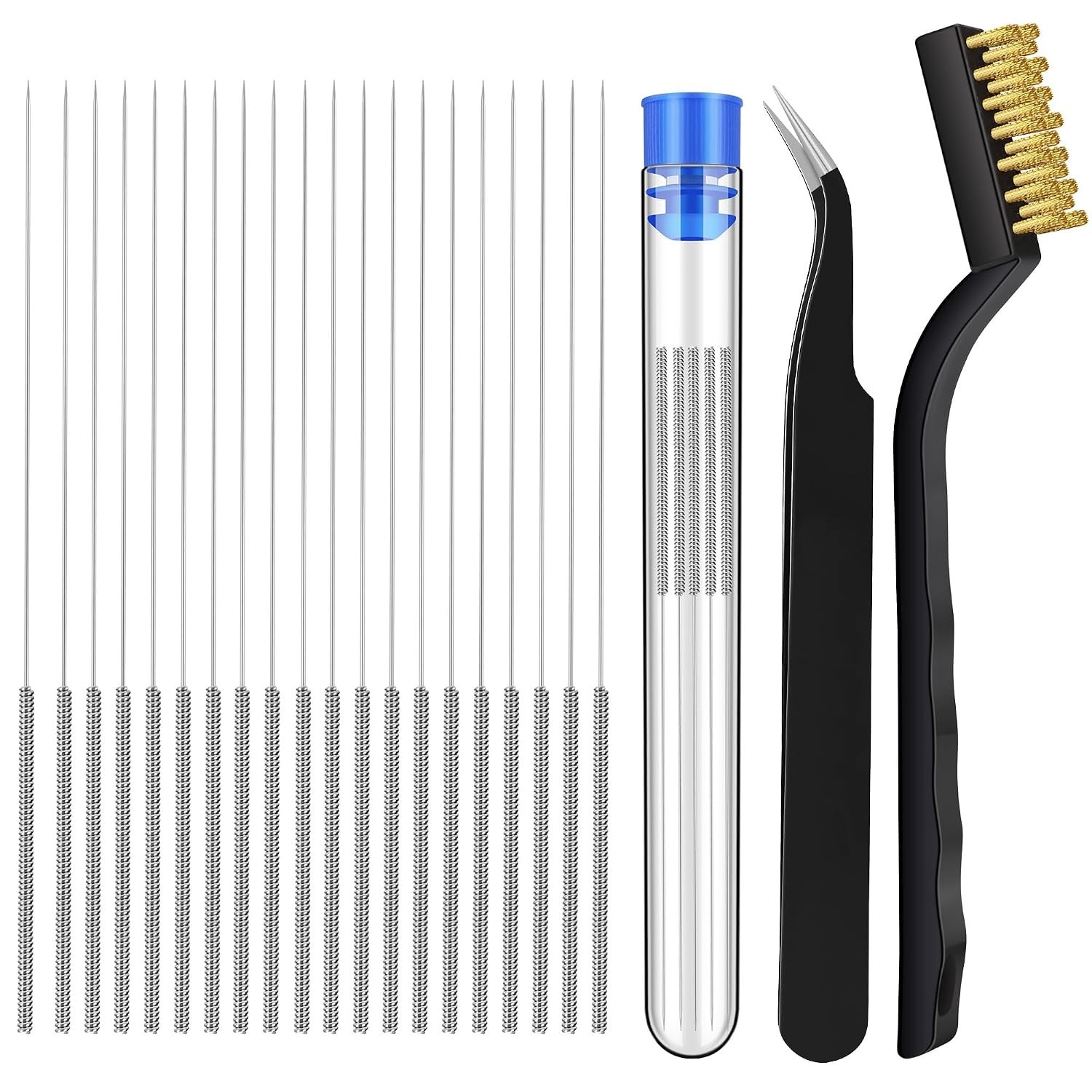 22Pcs 3D Printer Nozzle Cleaning Kit – Nozzle Cleaner 3D Printer with 1.5Mm