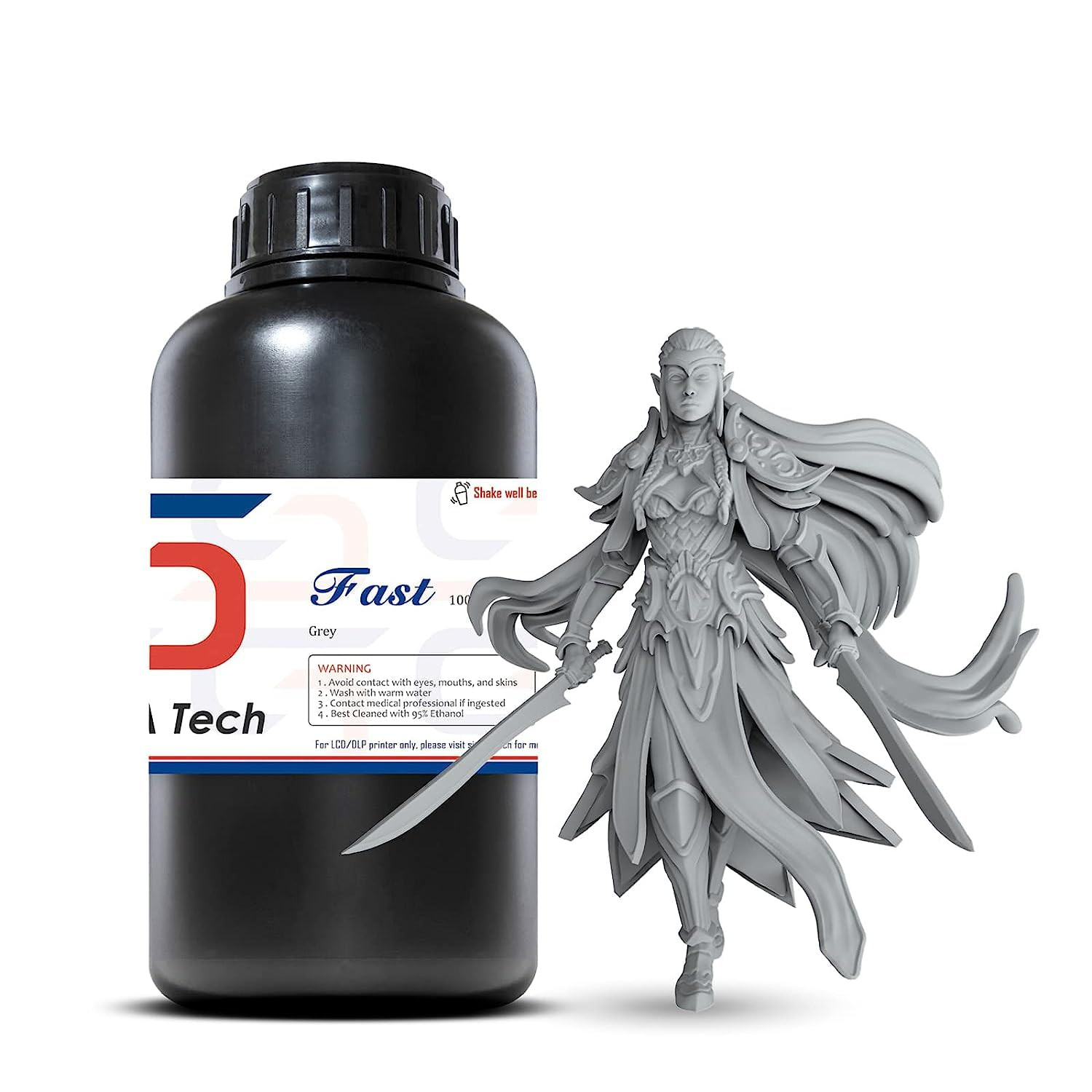 Siraya Tech Fast Abs-Like 3D Printer Resin 405Nm Uv-Curing Non-Brittle High Prec