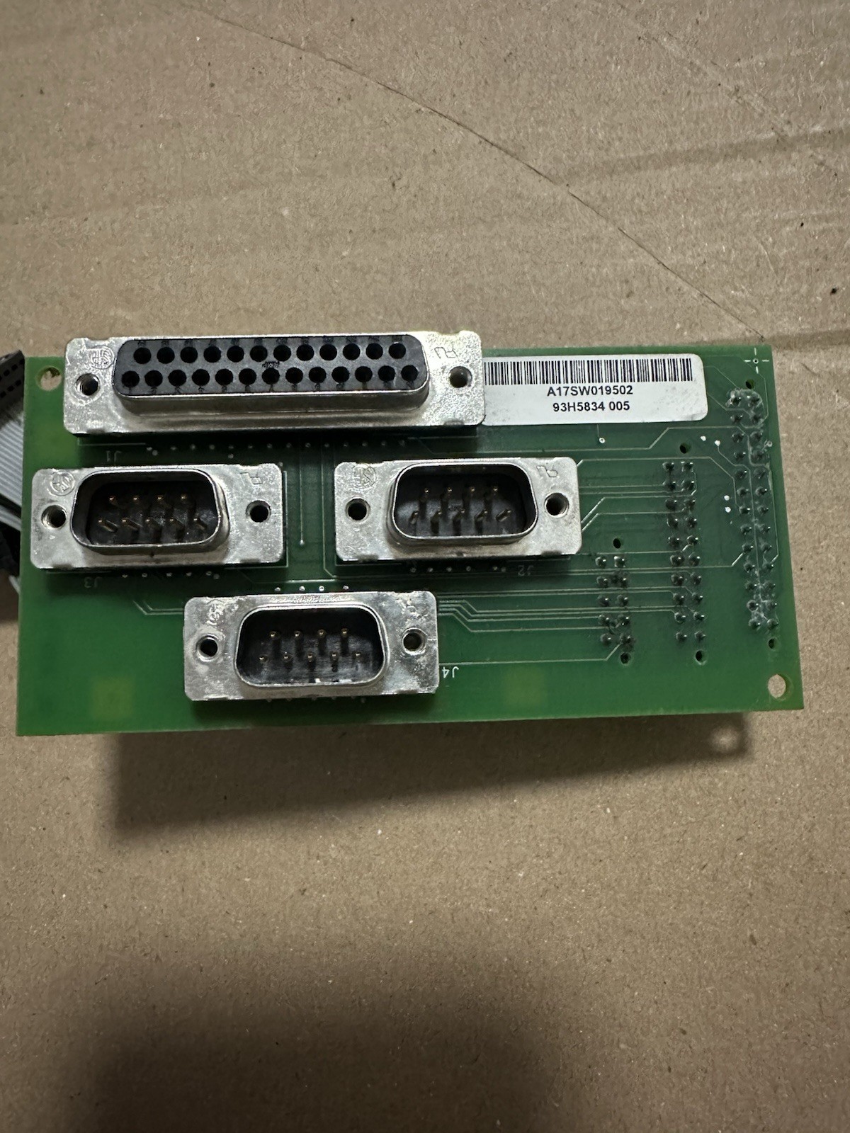 IBM 93H5834 RS/6000 Serial Parallel Port Board Interface Card with Cable