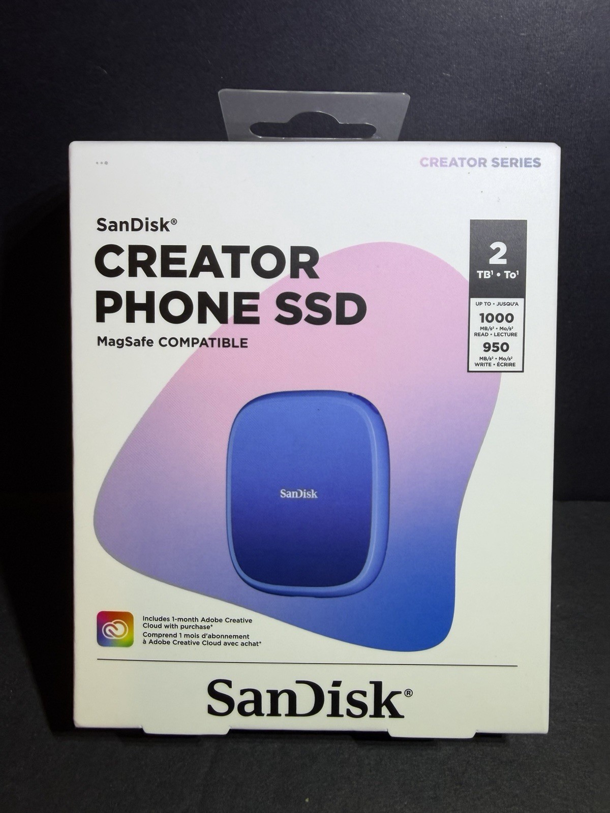 SanDisk Creator Phone SSD Mag Safe Compatible 2TB