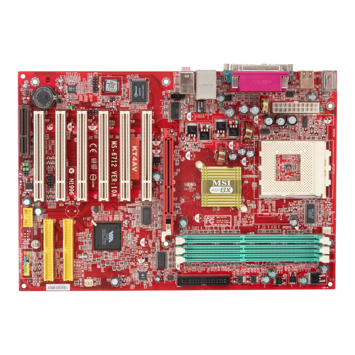 MSI KT4AV MS-6712 VER:10A s462 3x DDR AGP 6xPCI