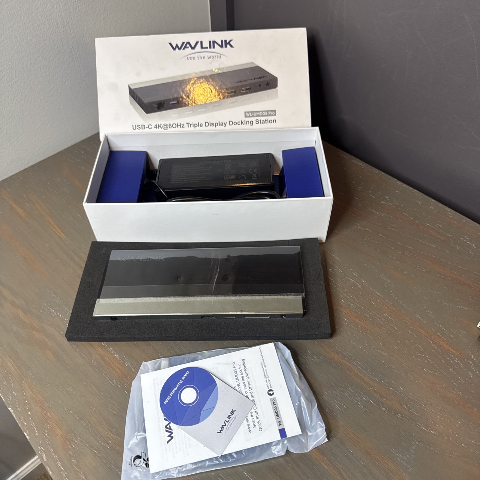 Wavlink  USB-C 4K@60 Hz Triple Dispaly Docking Station WL-UMD05 PRO **READ**