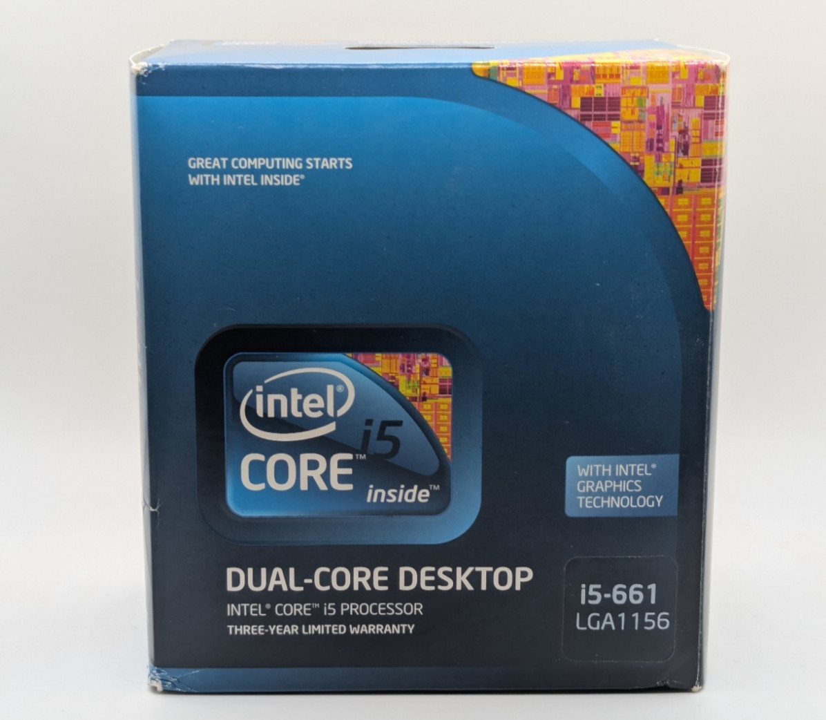 1st Gen Intel Core i5-661 3.33GHz 2-Core 4MB LGA1156 Desktop CPU SLBNE