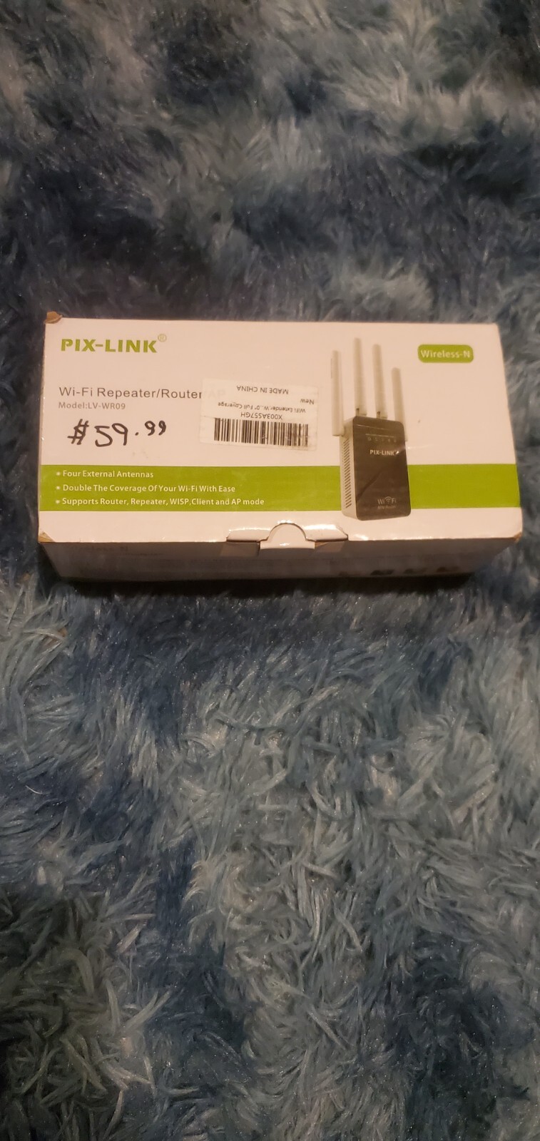 New, PIX-LINK Wifi Repeater/Router/AP Model LV-WR09