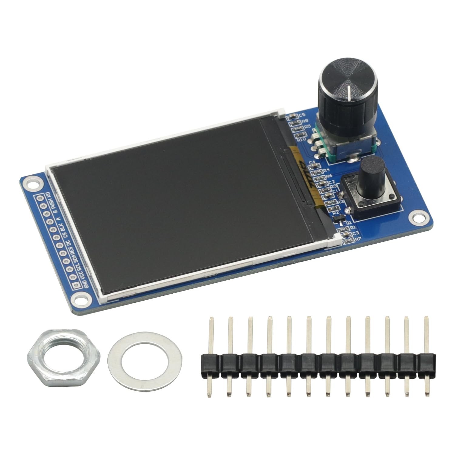 2.4 Inch TFT LCD Display Module with Rotary Encoder SPI Interface