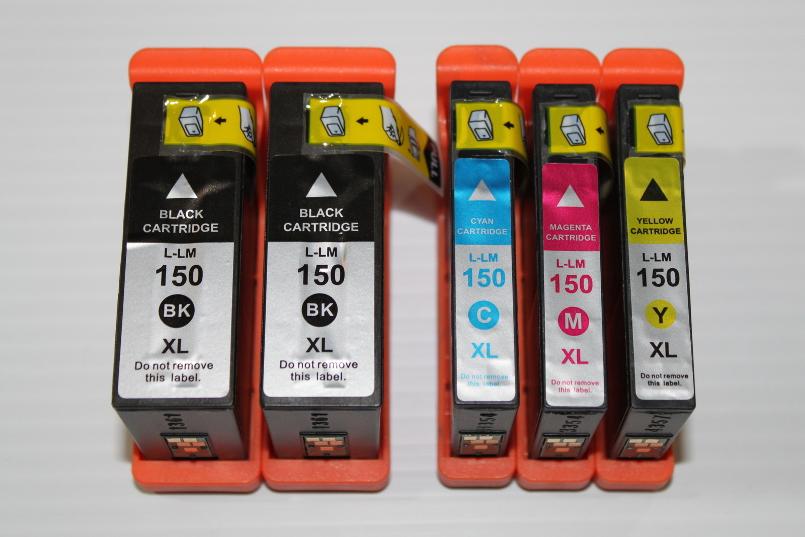 5 Pack New 150XL Ink Cartridge Fits Lexmark Pro715 Pro 915 S315 S415 S515