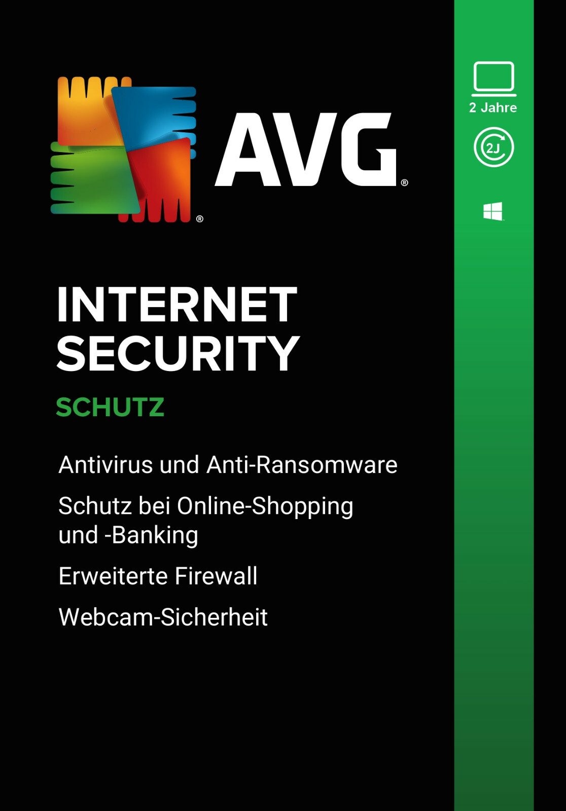 AVG Internet Security 2026 | 1PC 2 Years | Full Version/Upgrade UE DE