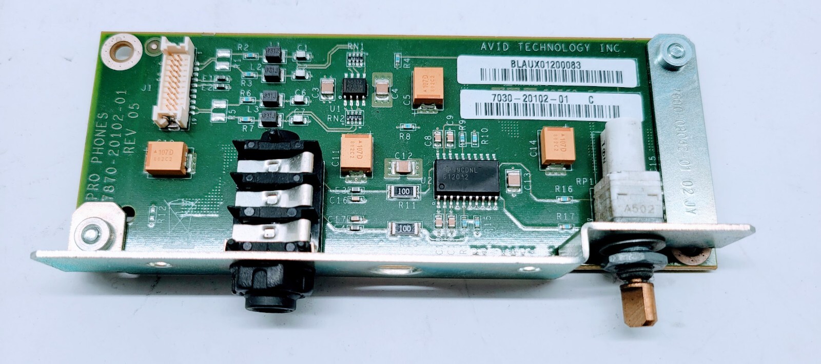 AVID Technology 7030-20102-01 card
