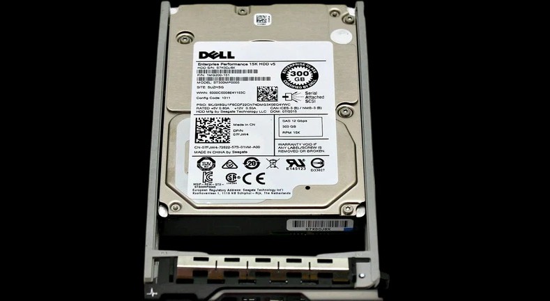 7FJW4 DOR Dell ST300MP0005 ENT300GB 15K RPM 12Gb/s 2.5" SAS SERVER Hard Drive