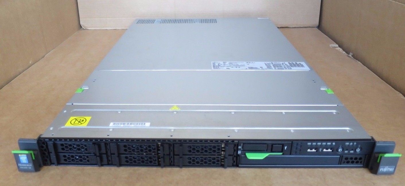 Fujitsu PRIMERGY RX200 S8 CTO 0CPU 0MEM RAID Rack Rails 1U Server